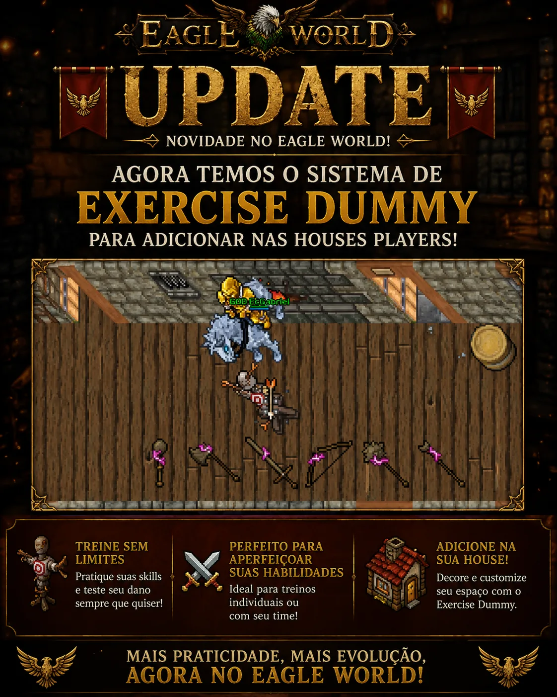 Exercise Dummy para Houses - Update - Eagle World