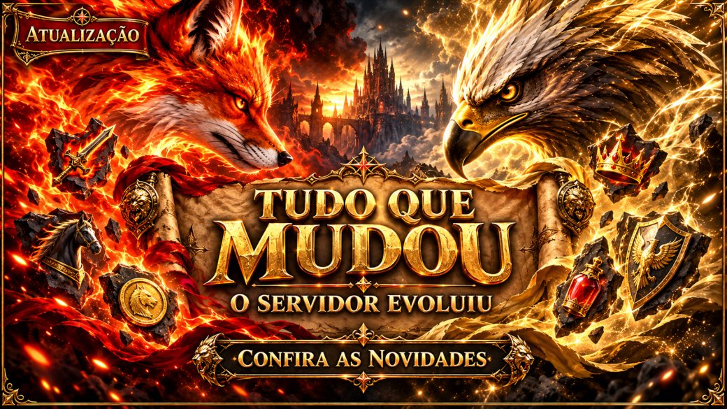 Tudo que mudou — o servidor evoluiu