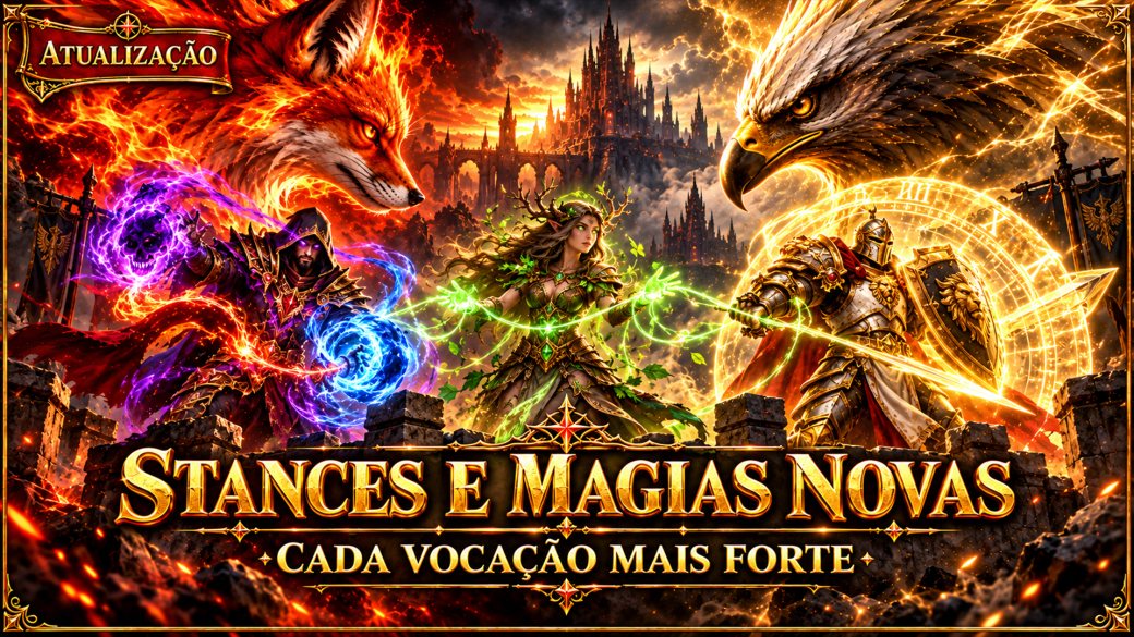 Stances e buffs por vocação