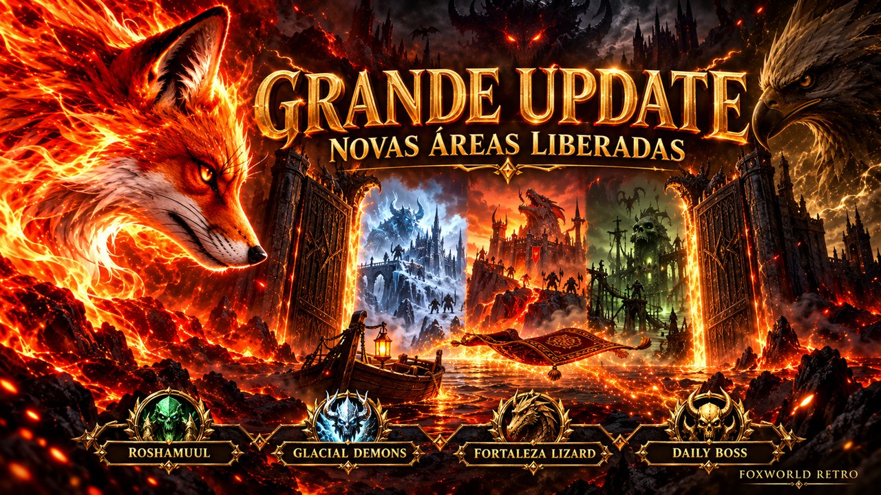 Grande Update - Novas Areas Liberadas